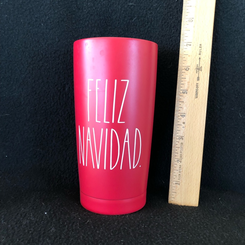 Rae Dunn Feliz Navidad Christmas Tumbler
